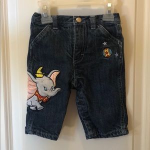 Dumbo jeans for baby 3-6 mos